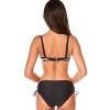 Раздельный купальник с чашками без косточек Ewlon A.8025_965, Цвет: черный, Размеры: XL, изображение 2