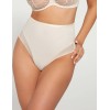 Трусы стринги миди Kris Line COOKIE stringi high waist, Цвет: кофе латте, Размеры: M