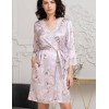 Шелковый халат-кимоно Mia-Amore SELINE 3713, Цвет: сиреневый, Размеры: L/XL