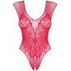 Эротическое боди Obsessive B112 BODY красный, Цвет: красный, Размеры: S/M/L, изображение 3