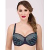Бюстгальтер полумягкий биколор Simona M 900/98 кварц-лазурит, Цвет: кварц-лазурит, Размеры: 80C, изображение 5