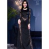 Длинное платье + стринги Chilirose 4408, Цвет: черный, Размеры: M, изображение 3