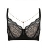 Бюстгальтер балконет Esotiq 38749 RELISH черный/бежевый, Цвет: черный/бежевый, Размеры: 75G, изображение 4