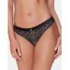 Трусы стринги Esotiq 38781 RUMBA черно-бежевый, Цвет: черно-бежевый, Размеры: M