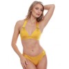 Купальник халтер с уплотненной чашкой Jolidon VISAYAS RF49 20 желтый, Цвет: желтый, Размеры: 85B