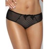 Трусы слипы MAT MELANIE F-3136-5, Цвет: черный с бежевым, Размеры: M