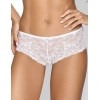 Кружевные трусы шорты MAT GLOW F-0137-54 белый, Цвет: белый, Размеры: XL
