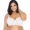 Кружевной мягкий бюстгальтер MAT JACKIE M-0168-2 белый, Цвет: белый, Размеры: 75D