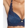 Бюстгальтер балконет пуш-ап MAT JUSTINA M-2938-11 темно-синий, Цвет: темно-синий, Размеры: 70D, изображение 3