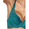 Бюстгальтер балконет пуш-ап MAT LIVIA M-3123-11-2 изумрудный, Цвет: изумрудный, Размеры: 70C, изображение 2