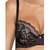 Бюстгальтер балконет пуш-ап MAT AMARA M-2902-11, Цвет: черный/бежевый, Размеры: 70D, изображение 2