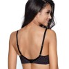 Бюстгальтер балконет пуш-ап MAT AMARA M-2902-11, Цвет: черный/бежевый, Размеры: 70D, изображение 3