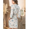 Рубашка-халат из вискозы Mia-Amore NIKA 1637, Цвет: экрю, Размеры: M, изображение 2