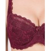 Бюстгальтер на сшивном поролоне Simona M 802/24 бордовый, Цвет: бордо, Размеры: 75G, изображение 3