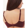 Бюстгальтер на сшивном поролоне Simona M 802/24 бордовый, Цвет: бордо, Размеры: 75G, изображение 5