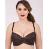 Бюстгальтер балконет пуш-ап Simona M 870 шоколад, Цвет: шоколад, Размеры: 90D, изображение 7