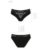 Черные хлопковые трусики Passion PS001 PANTIES BLACK, Цвет: черный, Размеры: XL, изображение 3