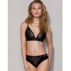 Черные хлопковые трусики Passion PS001 PANTIES BLACK, Цвет: черный, Размеры: XL, изображение 4