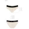 Хлопковые трусики-слип Passion PS001 PANTIES ECRU, Цвет: экрю, Размеры: L, изображение 3