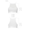 Хлопковый топ Passion PS006 TOP WHITE, Цвет: белый, Размеры: M, изображение 3