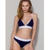Хлопковые трусики-стринги Passion PS007 PANTIES NAVY BLUE, Цвет: синий, Размеры: XL, изображение 4