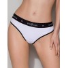 Хлопковые трусики-бразилиана Passion PS008 PANTIES WHITE, Цвет: белый, Размеры: L