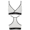 Топ на тонких бретелях Passion PS008 TOP GREY, Цвет: серый, Размеры: XL, изображение 3
