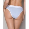 Хлопковые трусики-слипы Passion PS011 PANTIES BLUE, Цвет: синий, Размеры: L, изображение 2