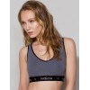 Хлопковый топ без косточек Passion PS013 TOP DARK GREY, Цвет: серый, Размеры: XL