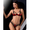 Сексуальный комплект Passion FEMMINA BIKINI, Цвет: красный, Размеры: 2XL/3XL