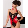 Сексуальное боди Passion POLINA BODY, Цвет: красный, Размеры: S/M