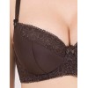 Бюстгальтер полумягкий Simona M 610 шоколад-сетка, Цвет: шоколад-сетка, Размеры: 85H, изображение 6