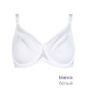 Бюстгальтер мягкий Sollievo S3 bianco, Цвет: bianco (белый), Размеры: 85D, изображение 3