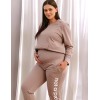 Спортивные брюки для беременных Doctor Nap SPO.4238 BEIGE, Цвет: бежевый, Размеры: S