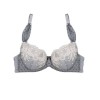 Бюстгальтер балконет пуш-ап MAT KAREN M-3237-11, Цвет: серый, Размеры: 65C, изображение 4