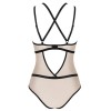 Соблазнительное боди Obsessive NUDELIA TEDDY телесный, Цвет: телесный, Размеры: L/XL, изображение 4