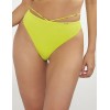 Высокие плавки бразилиана Kris Line MALIBU brasyliana high waist лимон, Цвет: лимон, Размеры: L, изображение 4