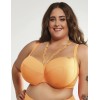 Мягкий купальный бюстгальтер с подкроем Kris Line MALIBU soft side support оранжевый, Цвет: оранжевый, Размеры: 80E