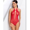 Эротическое боди-сетка Passion BS 088 red, Цвет: красный, Размеры: S/M