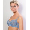 Бюстгальтер с мягкими кружевными чашками Lina A 6010 ниагара, Цвет: ниагара, Размеры: 70E, изображение 2