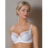 Бюстгальтер мягкий с подкроем Lina A 6021 белый, Цвет: белый, Размеры: 75D, изображение 3