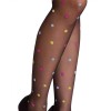 Колготки в яркий горох Gabriella 290 JOY чёрный, Цвет: чёрный, Размеры: 2