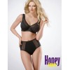 Трусы слипы высокие Honey H26-15-AK черный, Цвет: черный, Размеры: XL, изображение 5