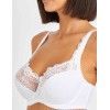 Бюстгальтер полумягкий Simona M 900 белый, Цвет: белый, Размеры: 95F, изображение 5