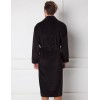 Теплый банный халат Aruelle FERNAND BLACK, Цвет: черный, Размеры: S, изображение 2