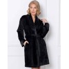 Теплый халат Aruelle ESTELLE BLACK, Цвет: черный, Размеры: XS