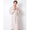Теплый банный халат Aruelle FERNAND BEIGE, Цвет: бежевый, Размеры: 2XL