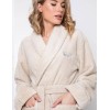 Теплый халат Aruelle KATE BEIGE, Цвет: бежевый, Размеры: 2XL, изображение 3