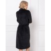 Теплый халат Aruelle KATE BLACK, Цвет: черный, Размеры: XL, изображение 2