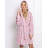 Теплый халат с капюшоном Aruelle PALOMA, Цвет: розовый, Размеры: XS